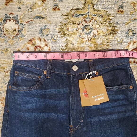 NWT Reformation Peyton High Rise Bootcut Jeans, Size 26 - Picture 7 of 12